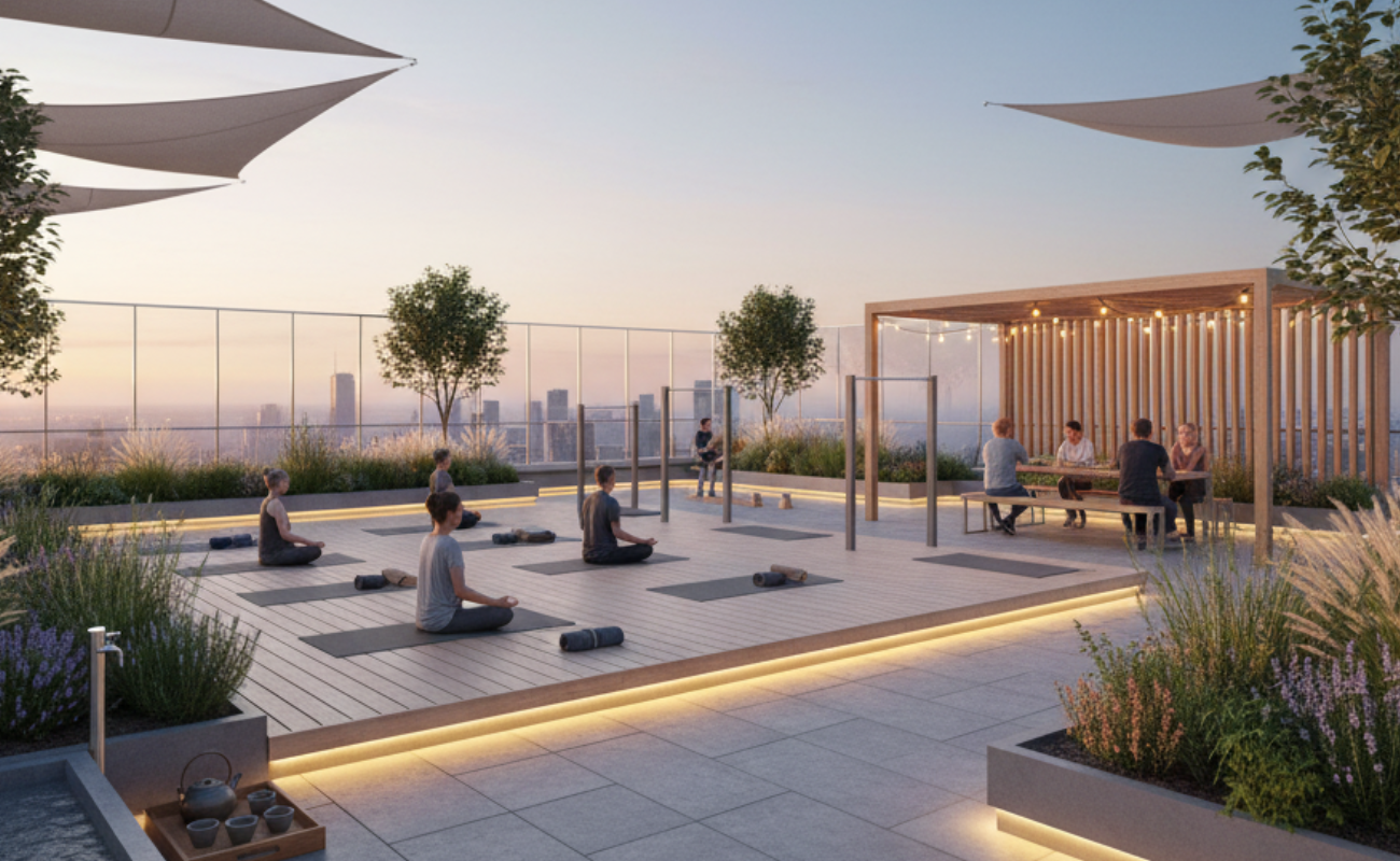 Building rooftops into wellness retreats - The Notebook